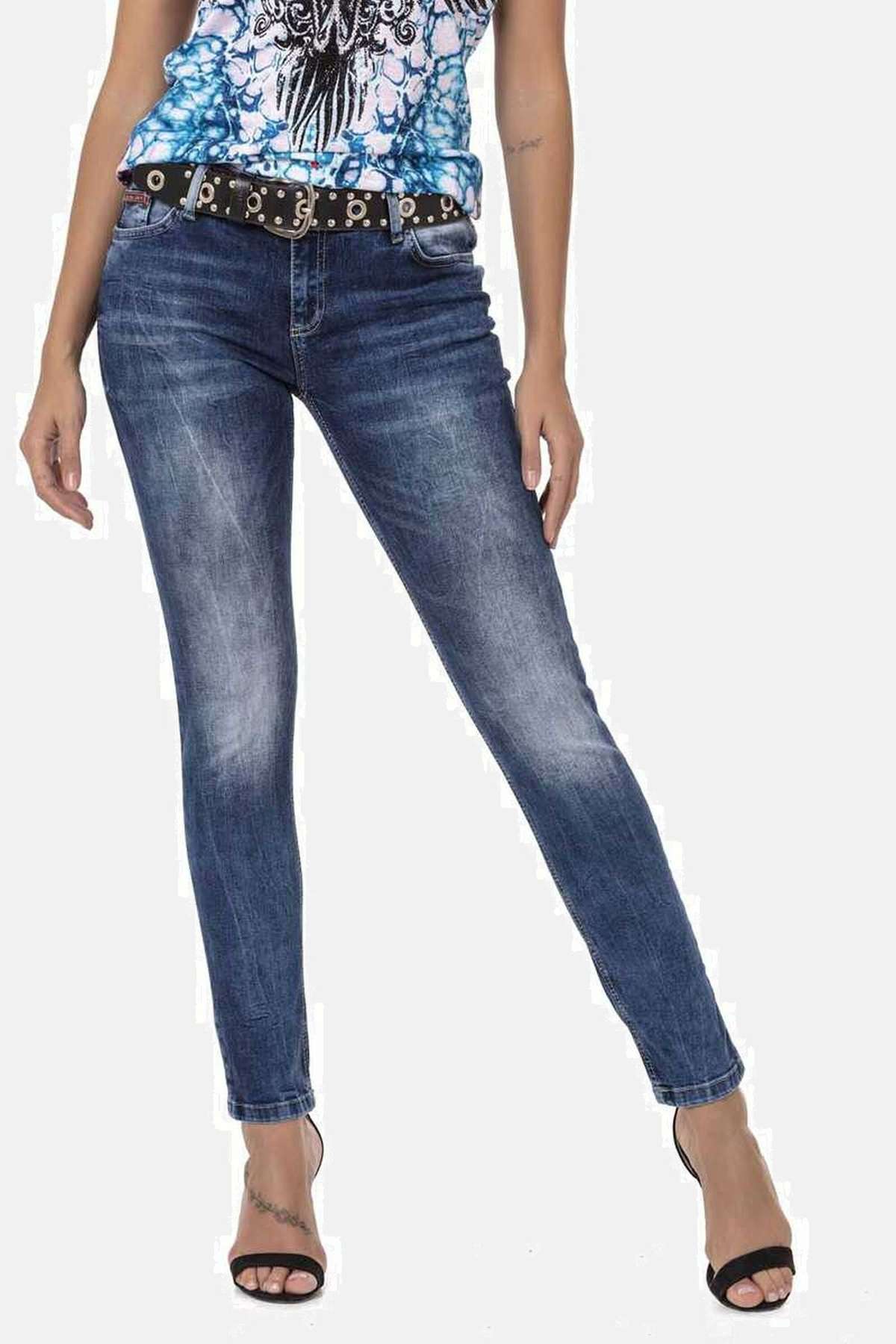 Джинсы узкого кроя »Jeans«