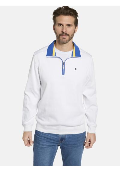 Функциональная рубашка с воротником яркого цвета. Sweatshirt MODAVEST