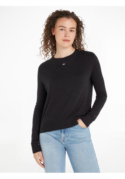 Вязаный свитер с вышивкой логотипа TJW ESSENTIAL CREW NECK SWEATER