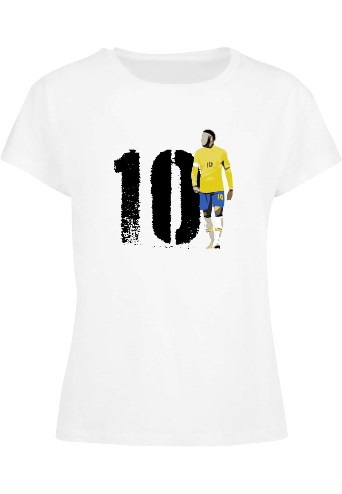 футболка Damen Ladies Player 5 Box Tee