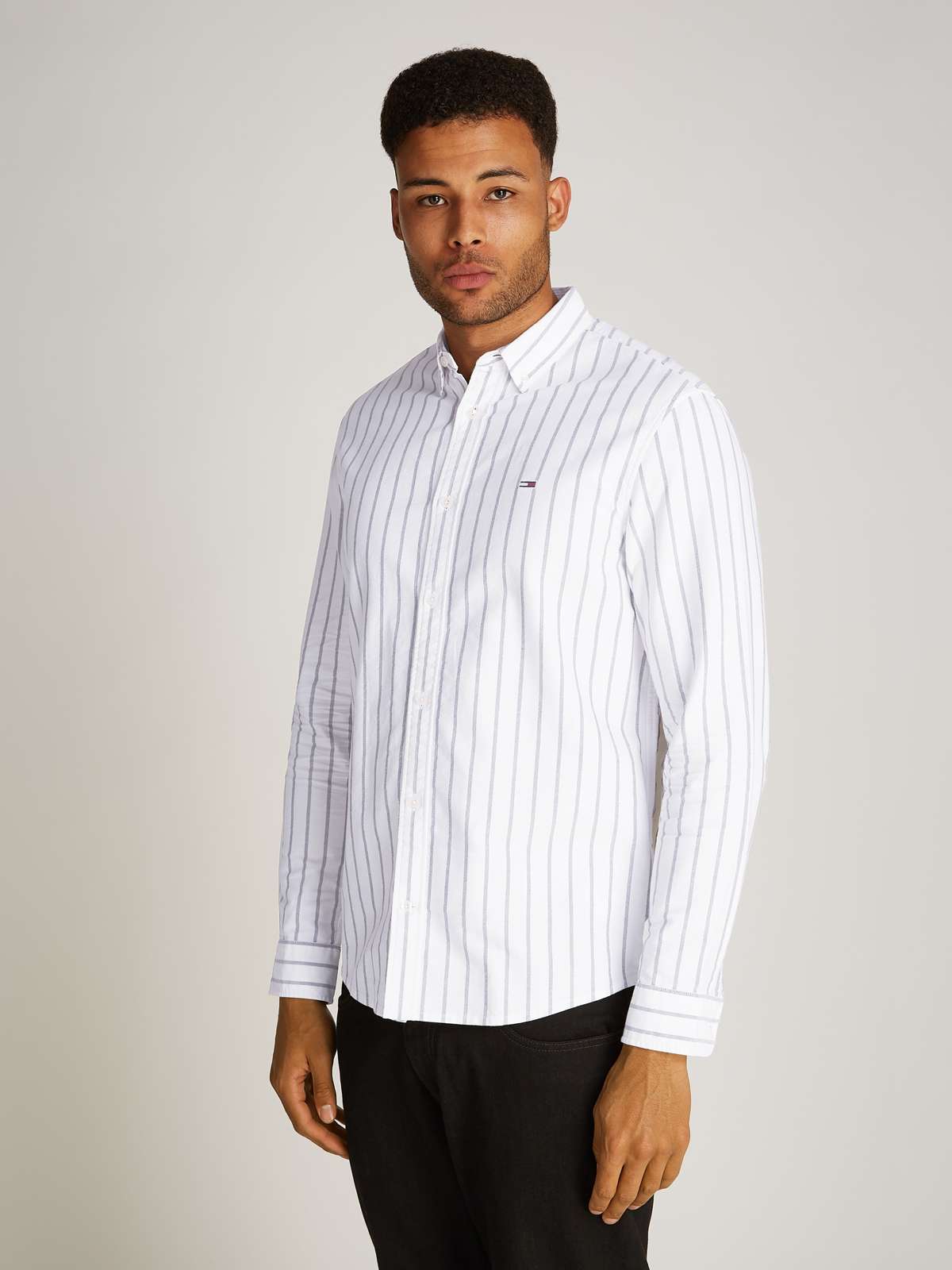 Рубашка с длинным рукавом TJM REG OXFORD STRIPE SHIRT