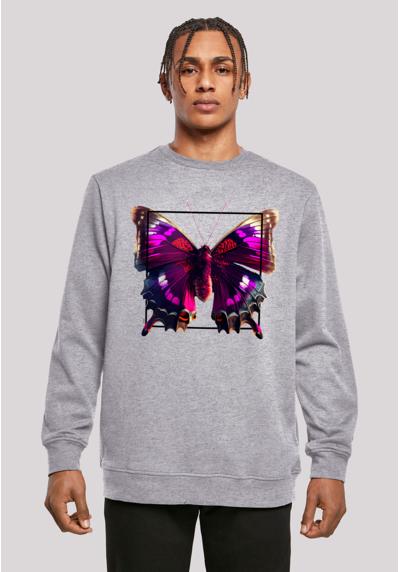 Толстовка с капюшоном»Pink Schmetterling CREWNECK«