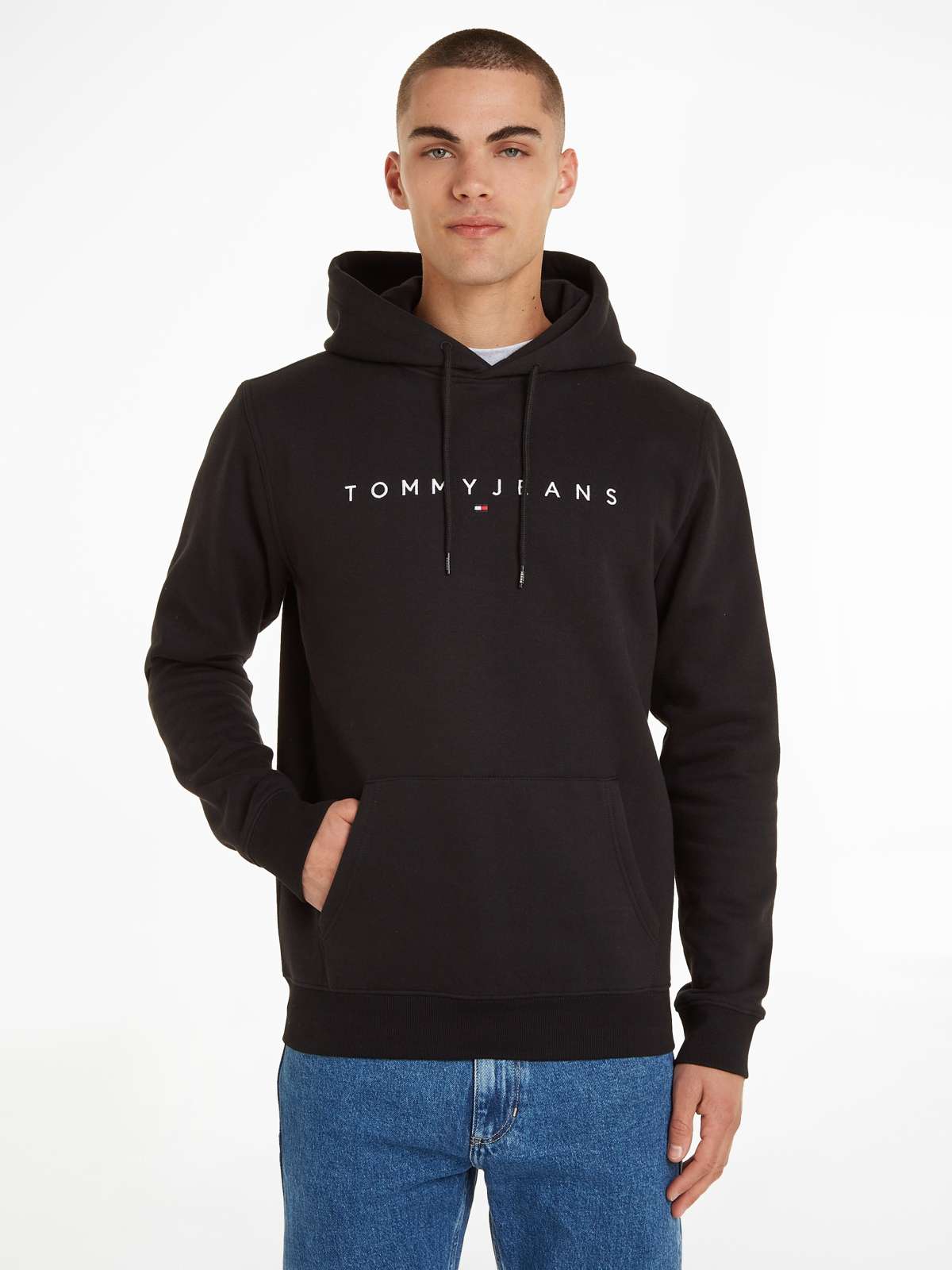 Толстовка с капюшоном»TJM REG LINEAR LOGO HOODIE EXT«