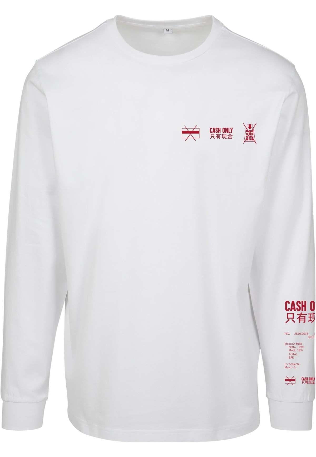 Длинный рукав»Herren Cash Only Longsleeve«