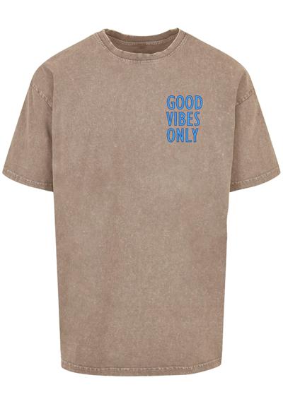 футболка Herren Good Vibes Only Acid Washed Heavy Oversized Tee