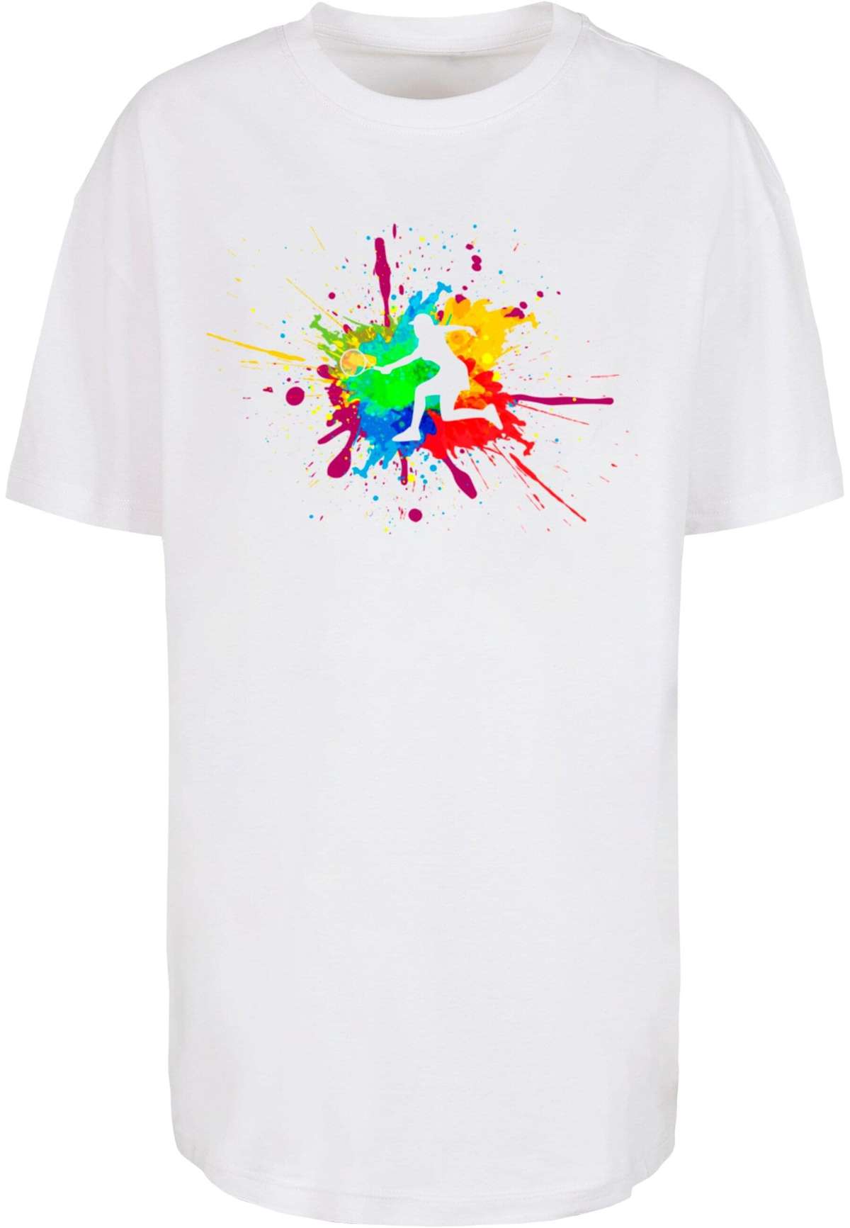 футболка Damen Ladies Color Splash Player Boyfriend Tee