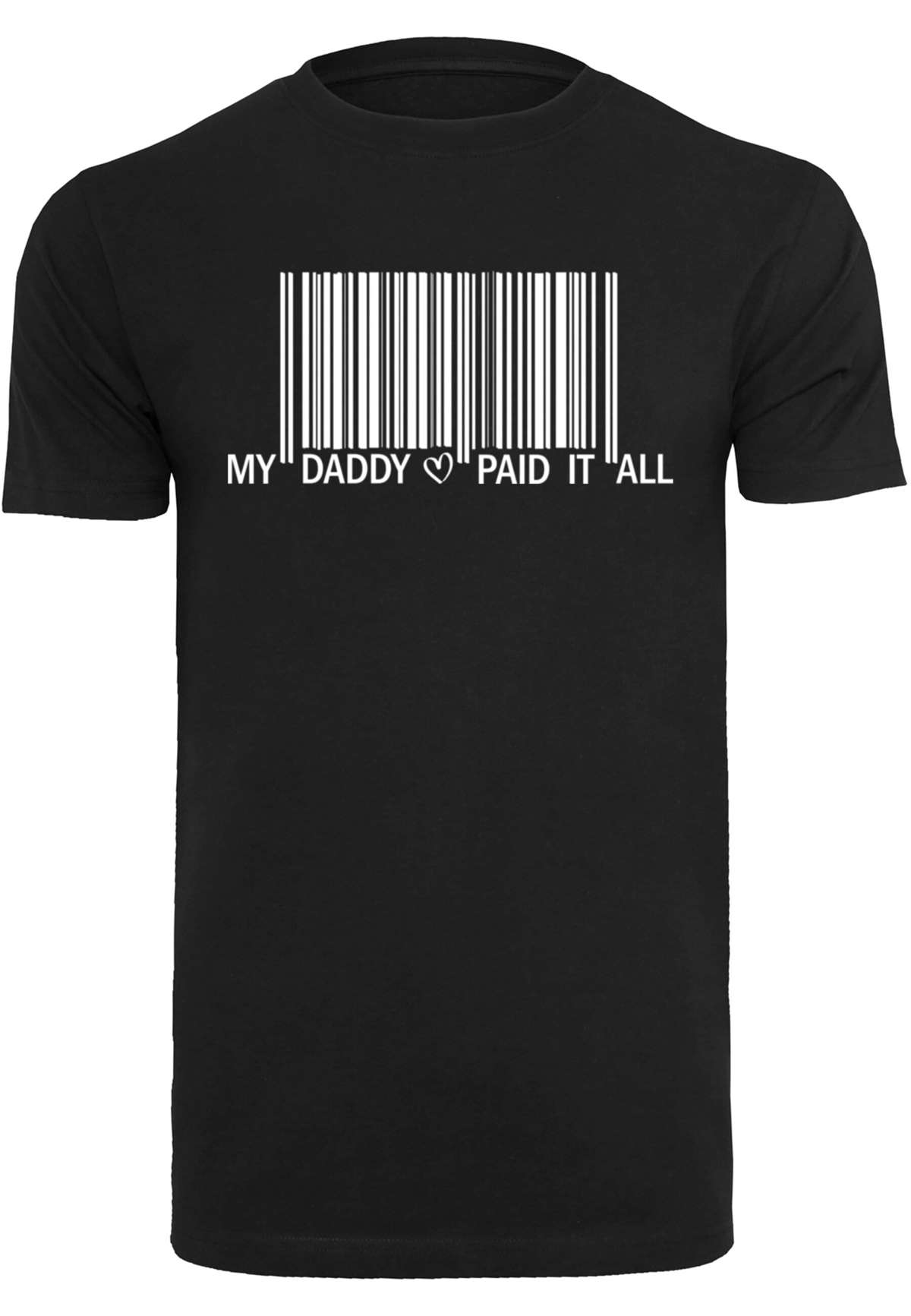 футболка»Herren Dad Pay Barcode T-Shirt Round Neck«