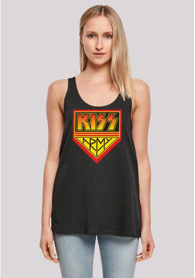 футболка Kiss Rock Band Army Logo