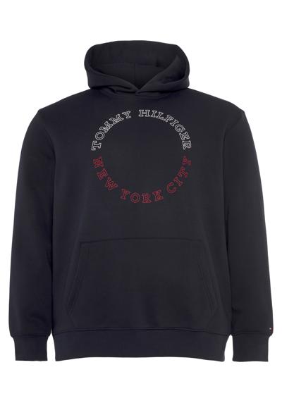 Толстовка больших размеров BT-MONOTYPE ROUNDALL HOODY-B