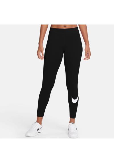 леггинсы Essential Women`s Mid-Rise Swoosh Leggings