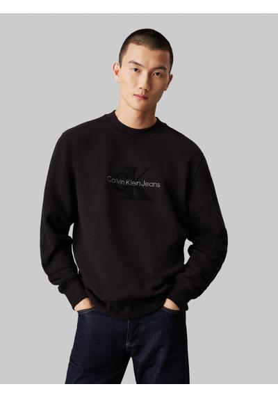 Толстовка с вышивкой логотипа CHENILLE MONOLOGO CREW NECK