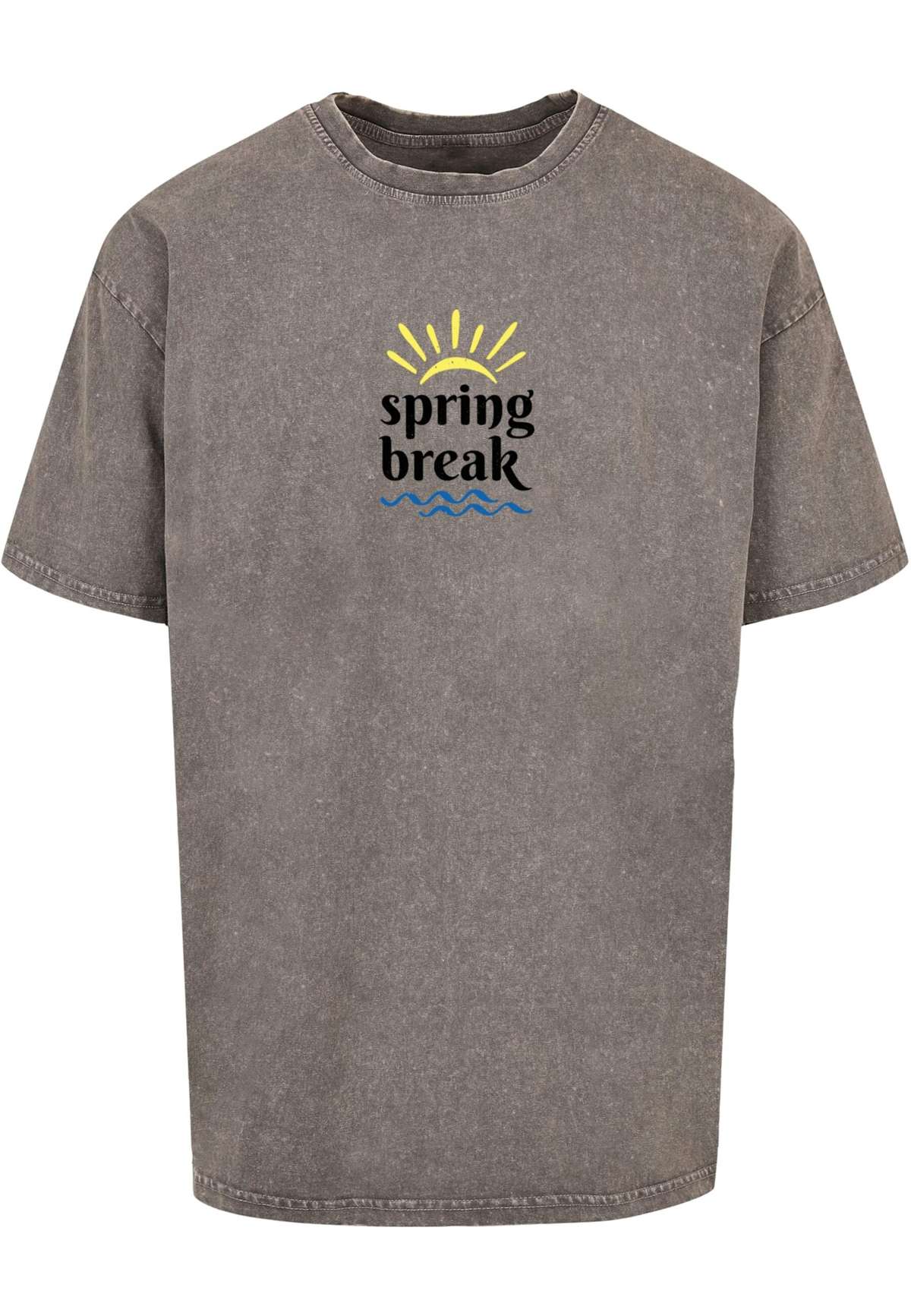 футболка»Herren Spring break - Acid Washed Heavy Oversized Tee«