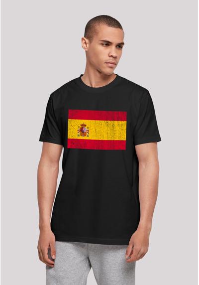 футболка»Spanien Flagge Spain distressed«