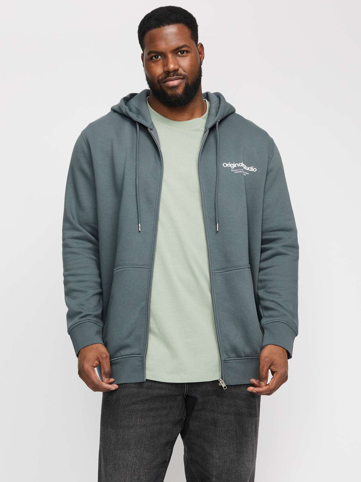 Толстовка с капюшоном JORVESTERBRO SWEAT ZIP HOOD NOOS PLS