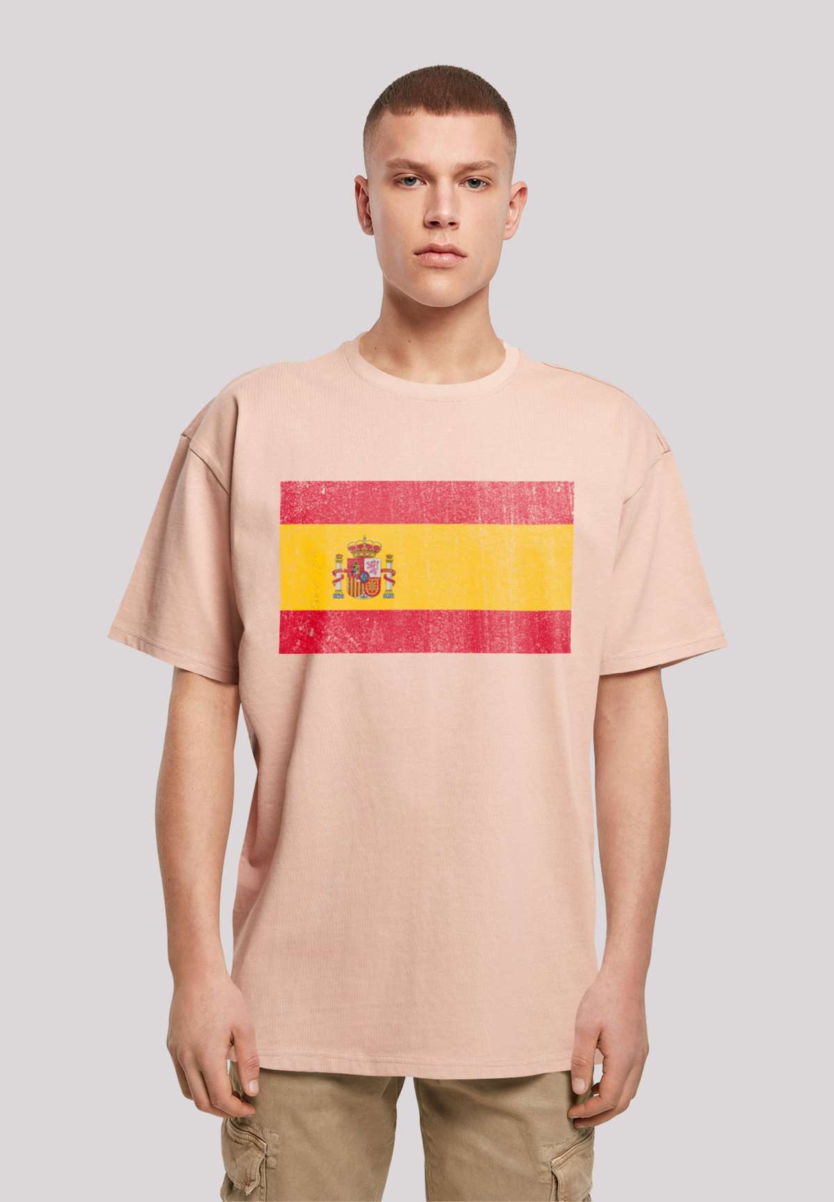 футболка»Spain Spanien Flagge distressed«