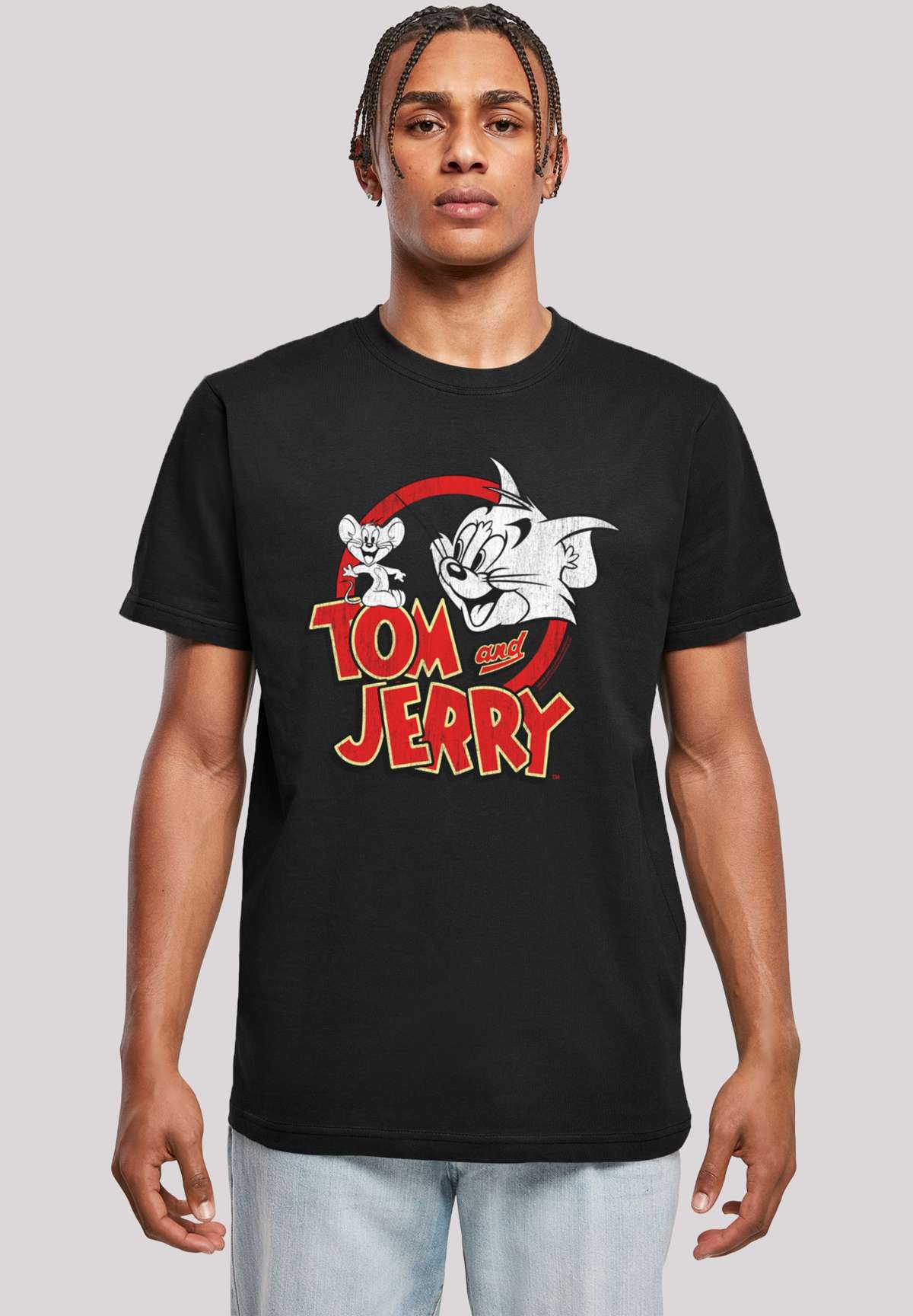 футболка»Tom und Jerry Distressed Logo«