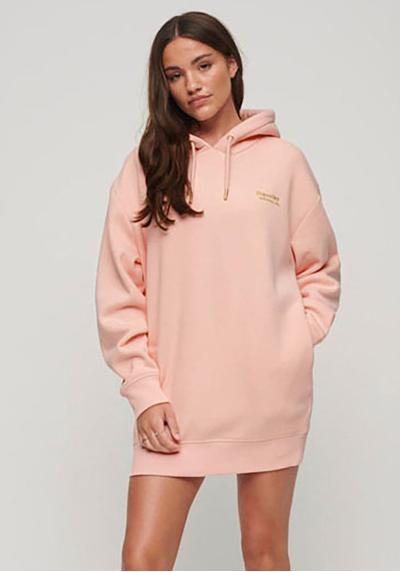 спортивное платье ESSENTIAL HOODED SWEAT DRESS