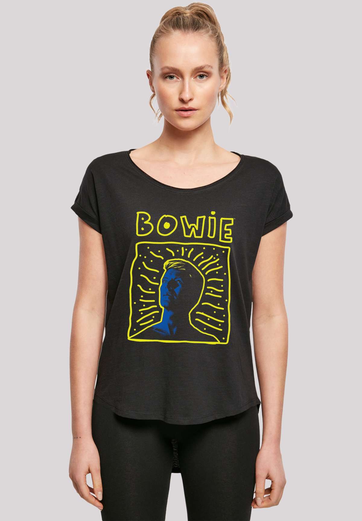 футболка »Long Cut T-Shirt David Bowie 90s Frame«