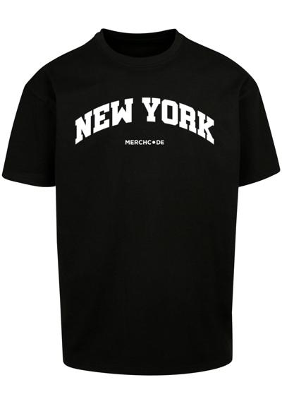 футболка Herren New York Wording - Heavy Oversize Tee