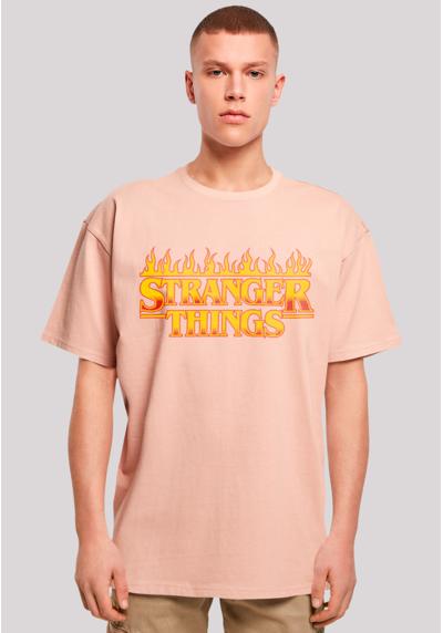 футболка»Stranger Things Fire Logo«