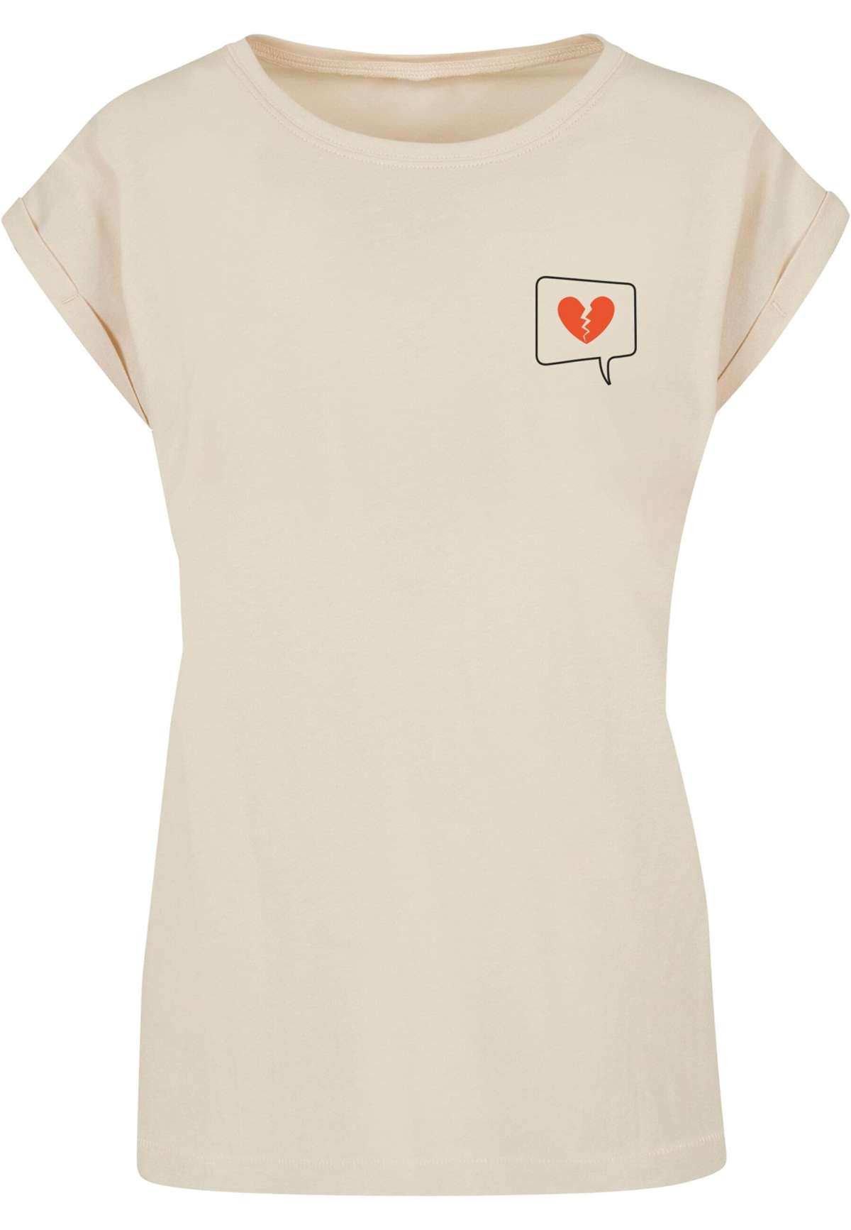 футболка »Damen Ladies Heartbreak Extended Shoulder Tee«