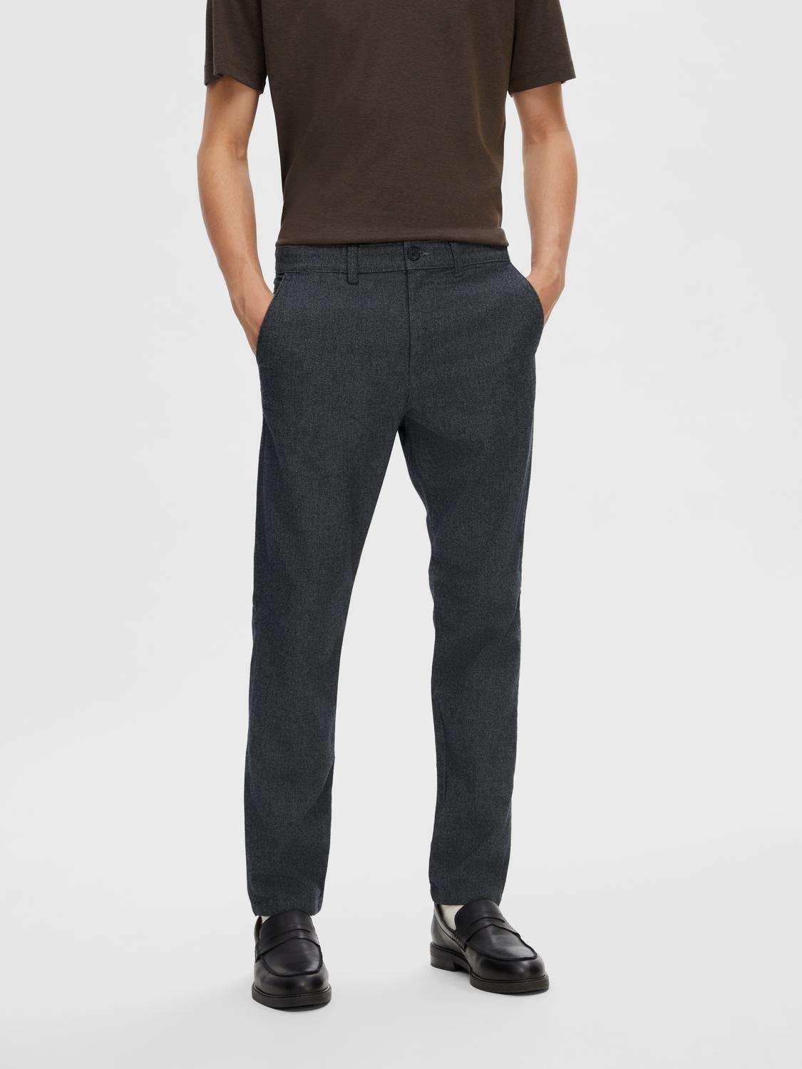 Чинос»SLH175-SLIM MILES BRUSHED PANTS W NOOS«