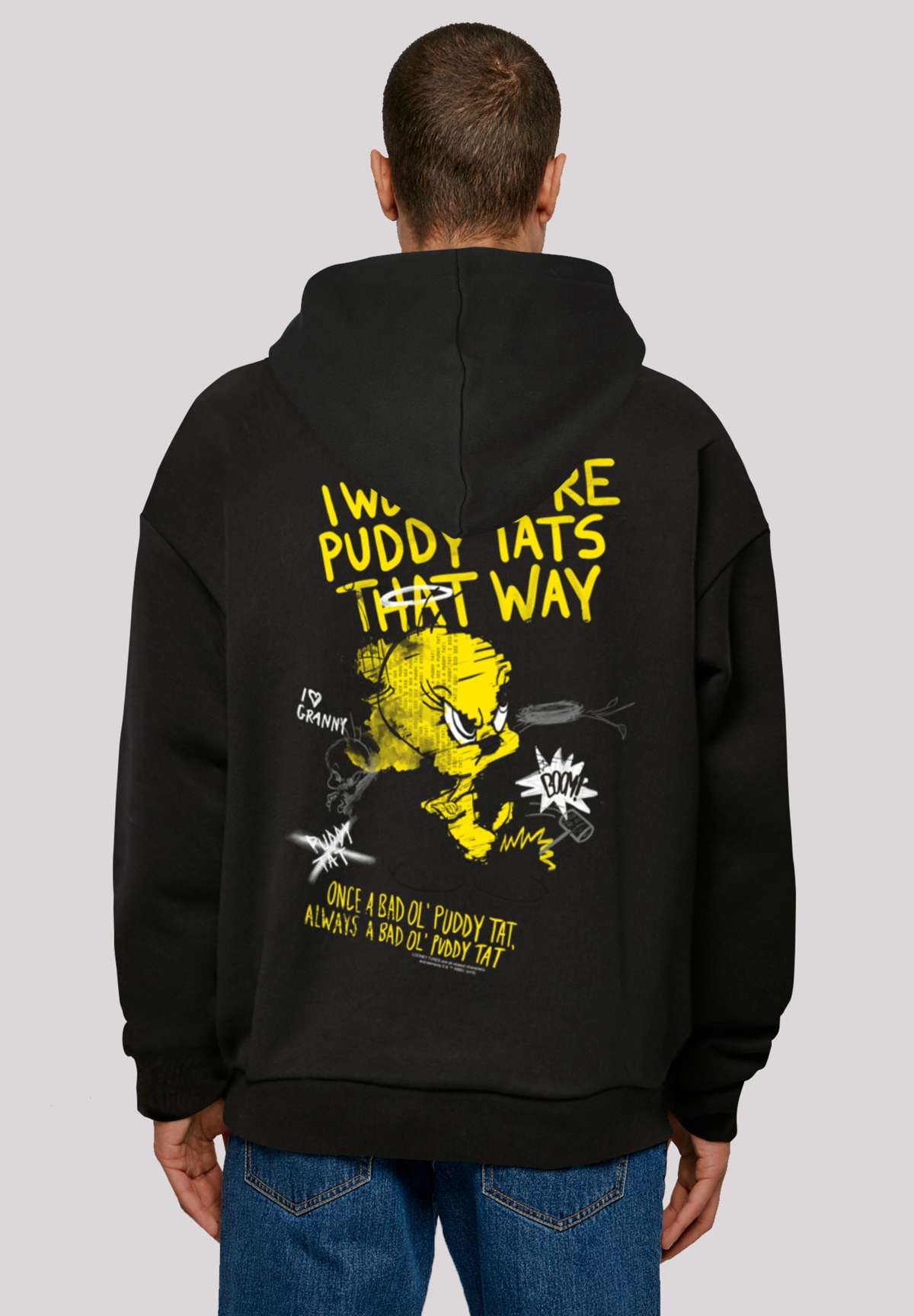 Толстовка с капюшоном»Looney Tunes Tweety Pie More Puddy Tats«