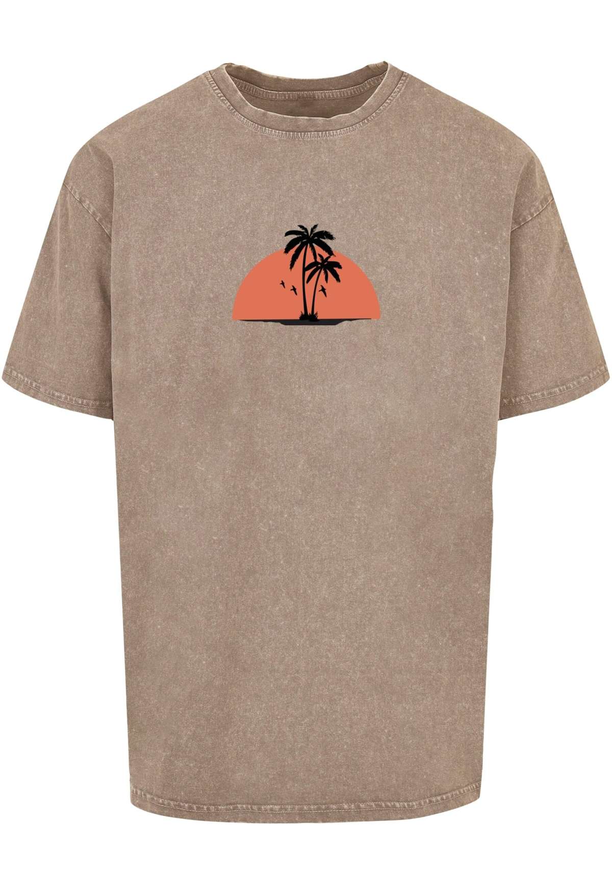 футболка»Herren Summer - Beach Acid Washed Oversize Tee«