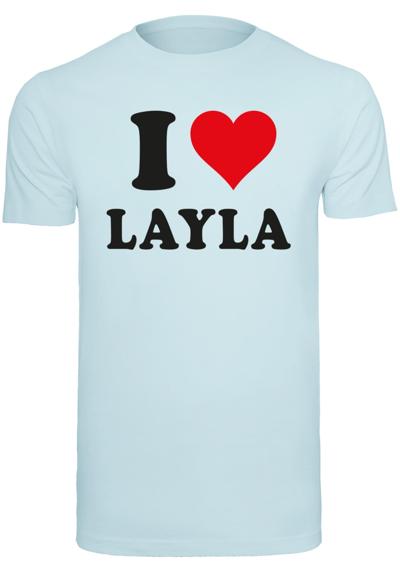 футболка»Herren I Love Layla T-Shirt«