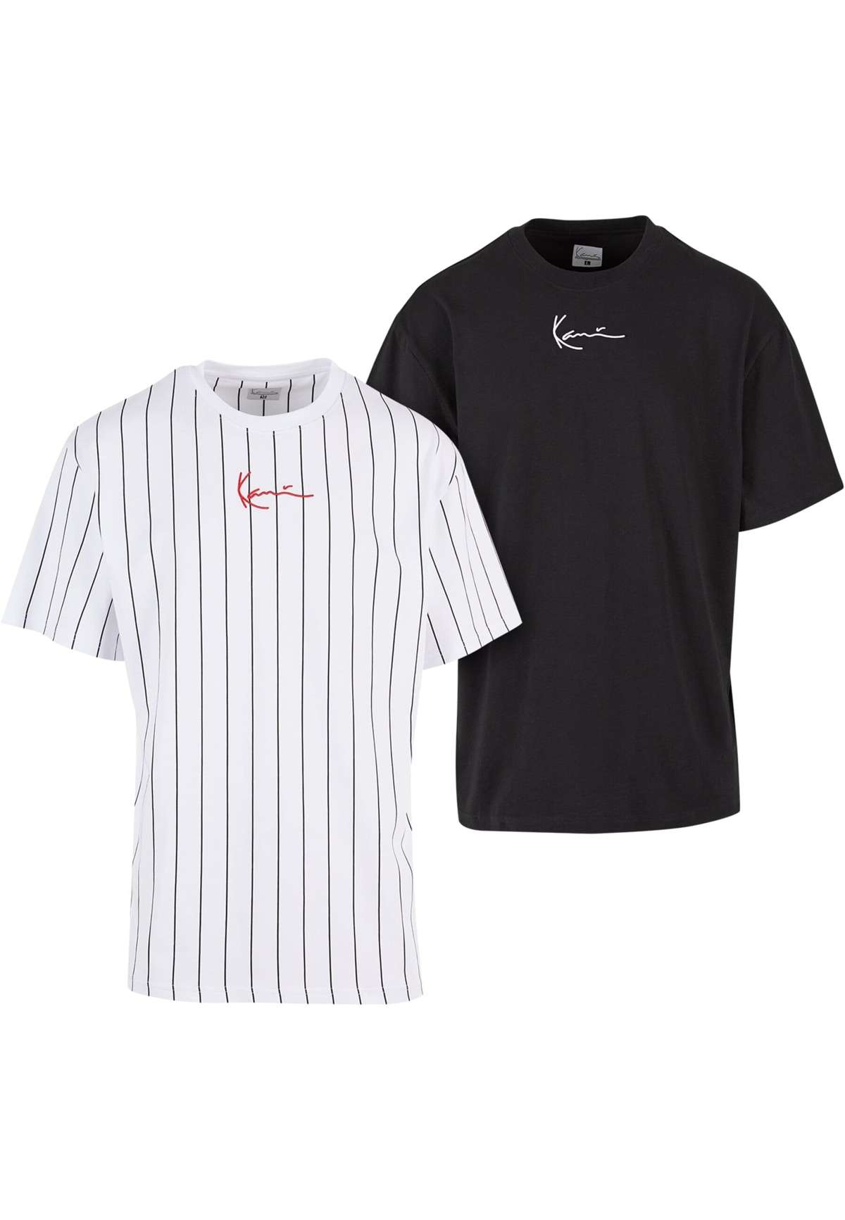 футболка»Herren KM222-101-2 KK 2-Pack Pinstripe + Essential Tee«