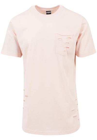 футболка Urban Classics Herren Ripped Pocket Tee