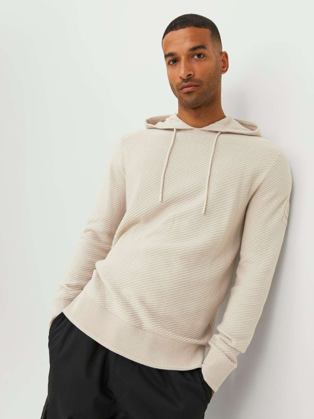 Толстовка с капюшоном JCOCLASSIC TWILL KNIT HOOD SN