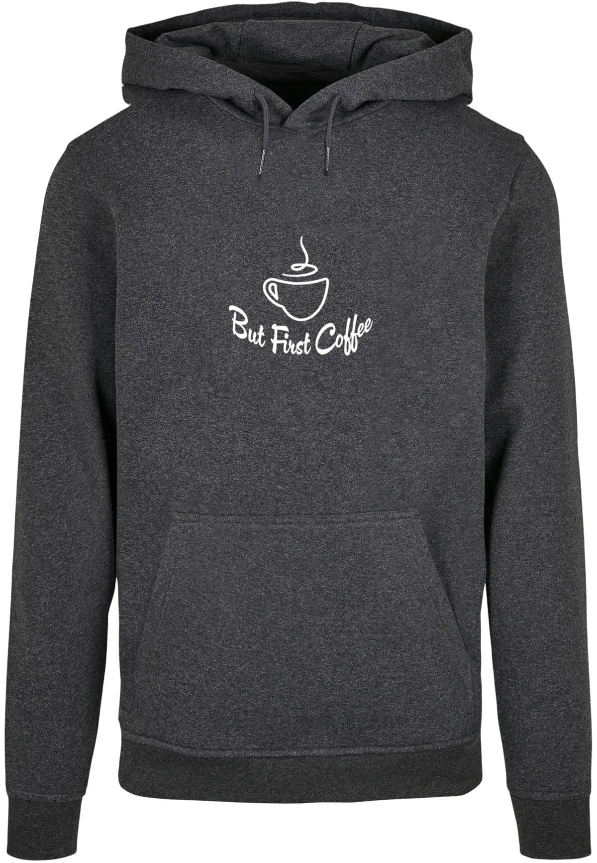 Толстовка с капюшоном»Herren But First Coffee Basic Hoody«