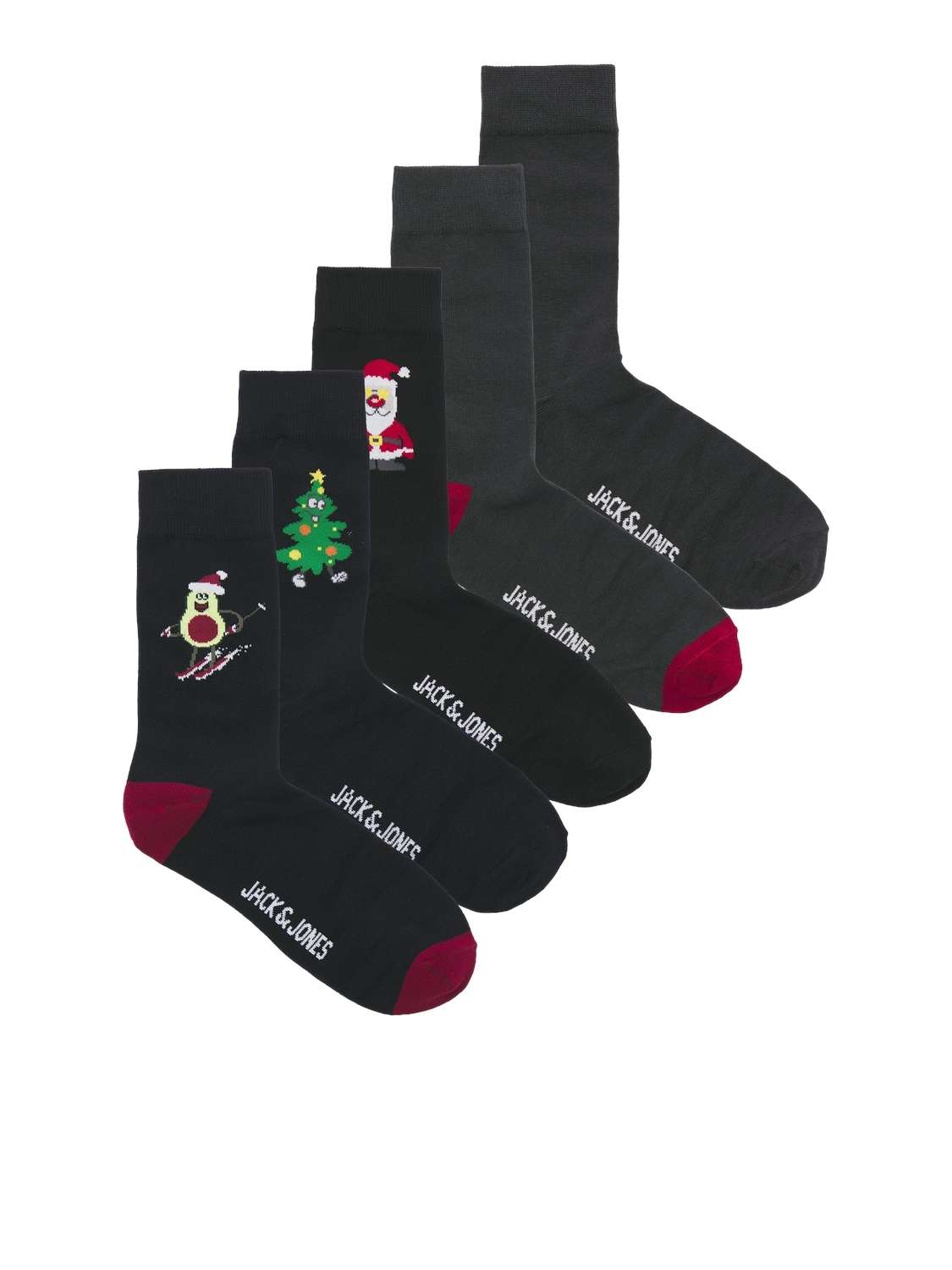 Повседневные носки JACXMAS ELEMENTS SOCKS GIFTBOX