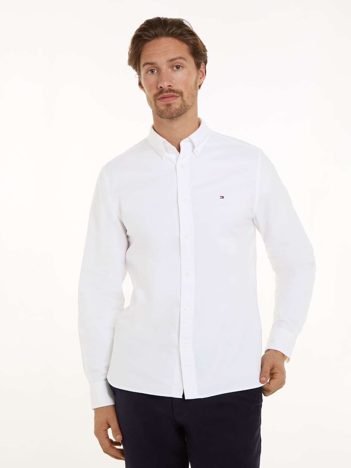 Рубашка с длинным рукавом SOLID HERITAGE OXFORD RF SHIRT