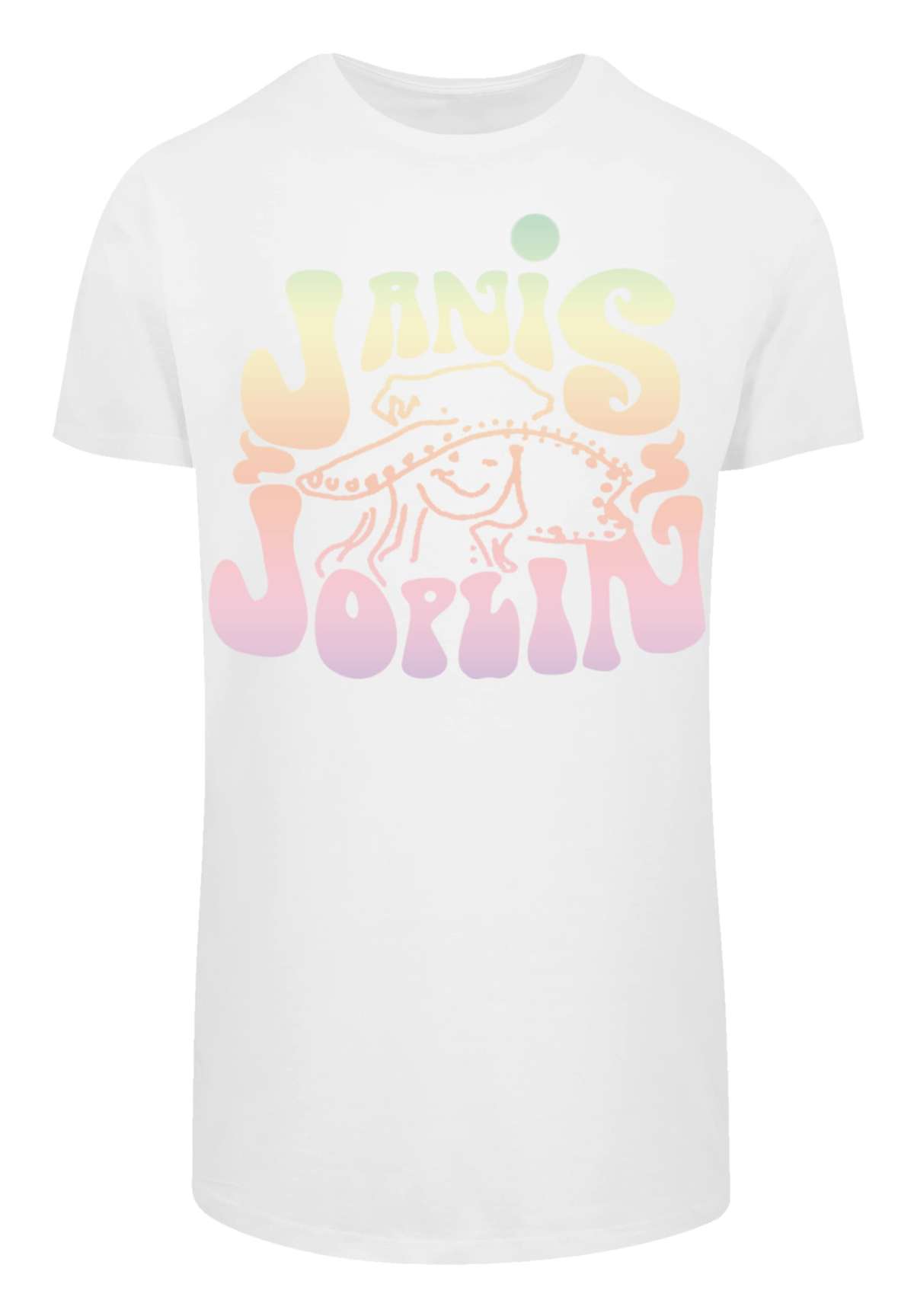 футболка»PLUS SIZE Janis Joplin Pastel Logo«