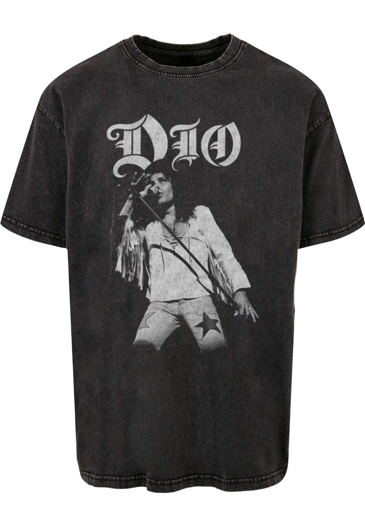 футболка»DIO - Rainbow Photo Acid Washed Oversize Tee«