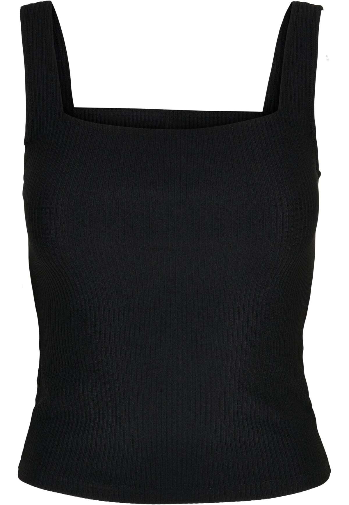 Мышечная рубашка Urban Classics Damen Ladies Squard Neckline Rib Top