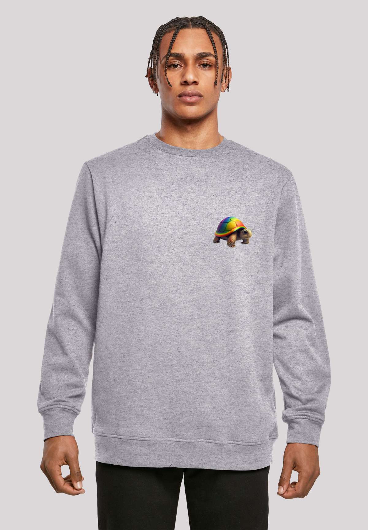 Толстовка с капюшоном»Rainbow Turtle CREWNECK«