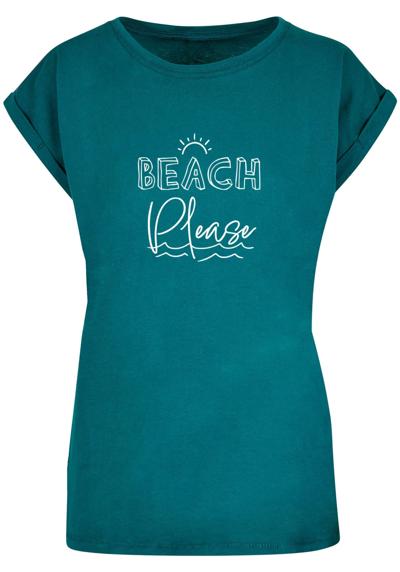 футболка Damen Ladies Beach Please Extended Shoulder Tee