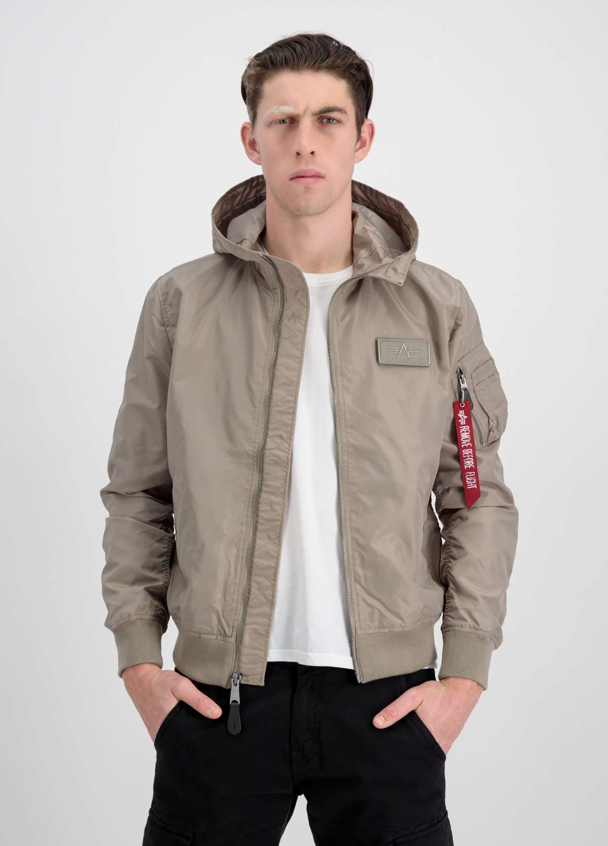 Куртка-бомбер»Men - Bomber Jackets MA-1 LW Hooded«