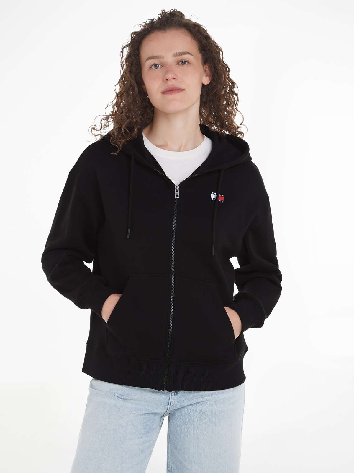 Толстовка TJW BADGE ZIP THRU HOODIE EXT