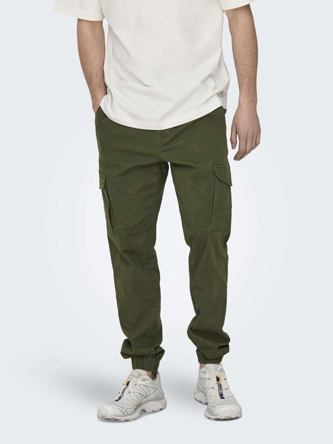 Брюки-карго»ONSCARTER LIFE CARGO CUFF 0013 PANT NOOS«