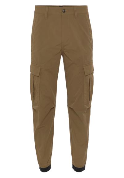 Тканые брюки с боковыми карманами-карго.