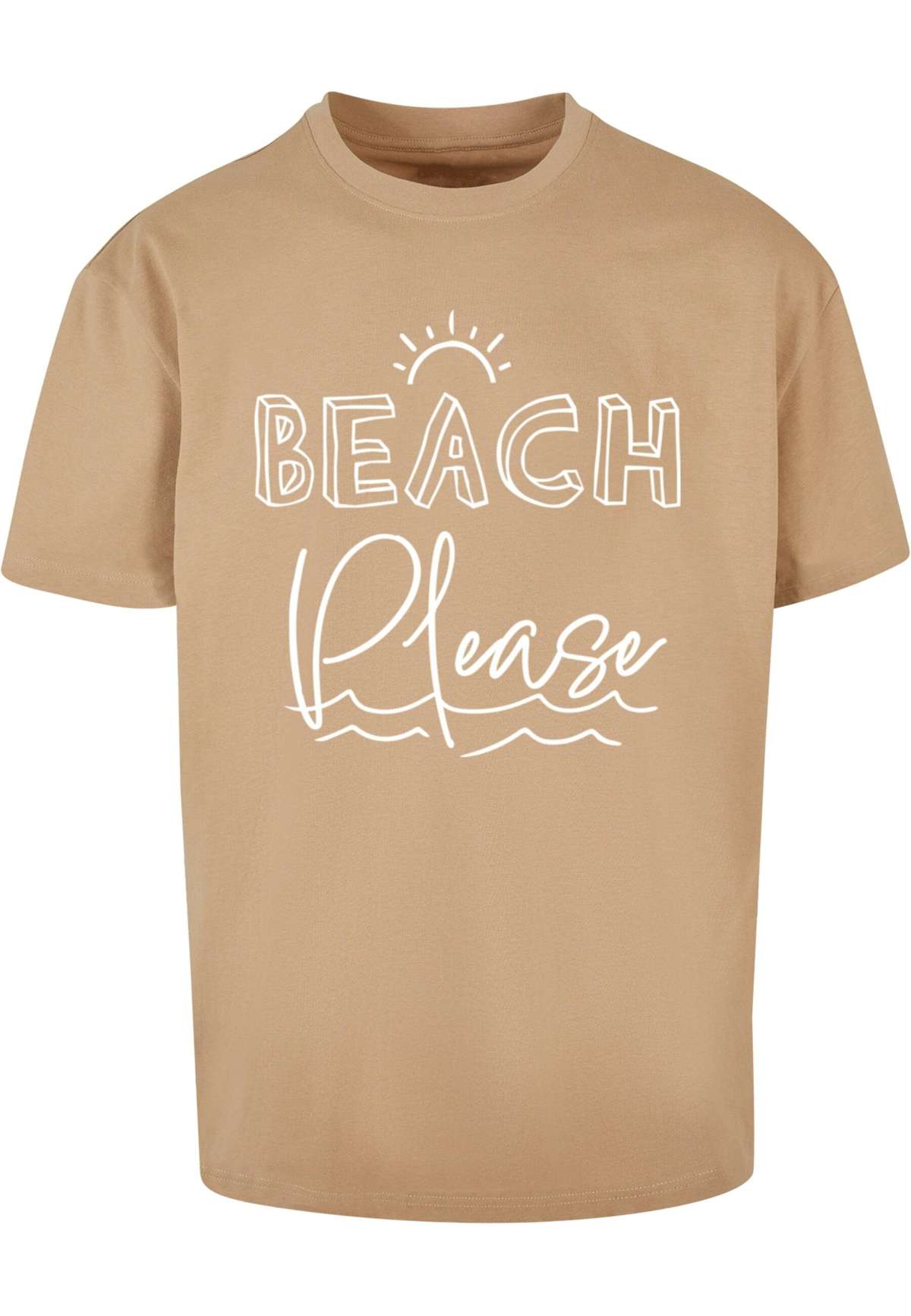 футболка»Herren Beach Please Heavy Oversized Tee«