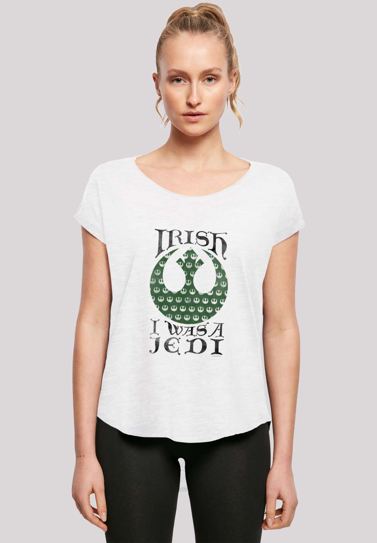 футболка »Long Cut T-Shirt Star Wars Irish I Was A Jedi«