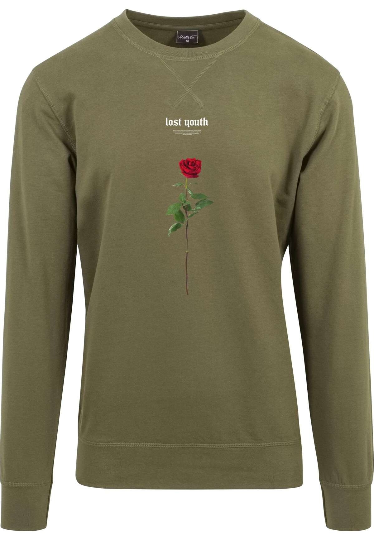 Свитер с круглым вырезом Herren Lost Youth Rose Crewneck