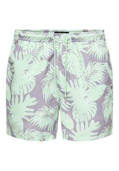 Шорты для плавания»ONSTED LIFE SWIM SHORT FLOWER AOP 2«