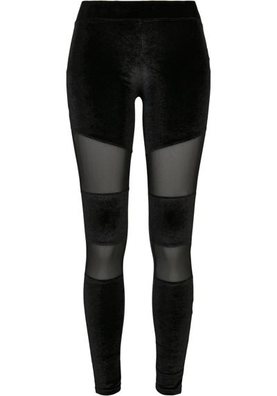 леггинсы »Urban Classics Damen Ladies Velvet Tech Mesh Leggings«