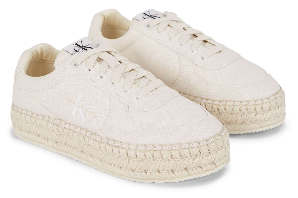 Туфли на шнуровке и подошве на платформе.»ESPADRILLE SNEAKER CS BTW«